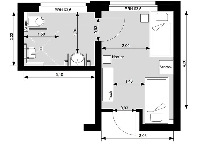 Auberge de jeunesse Martas Gaestehaeuser Hauptbahnhof